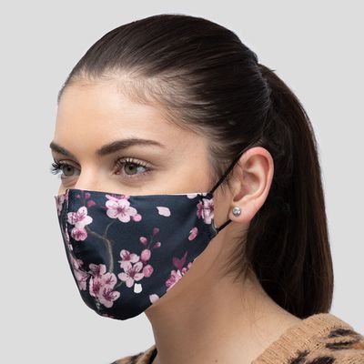 custom silk face mask