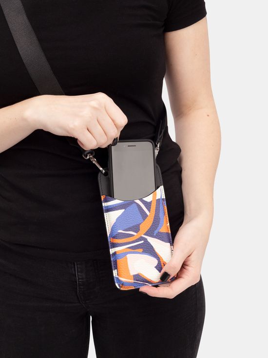 Funda iPhone de cuero personalizada con correa (Envío rápido)