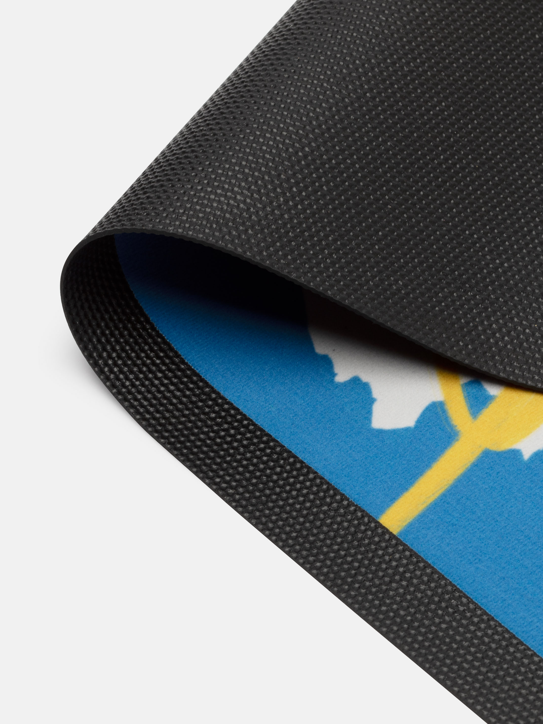 Doormat with rubber backing thickness 0.08"