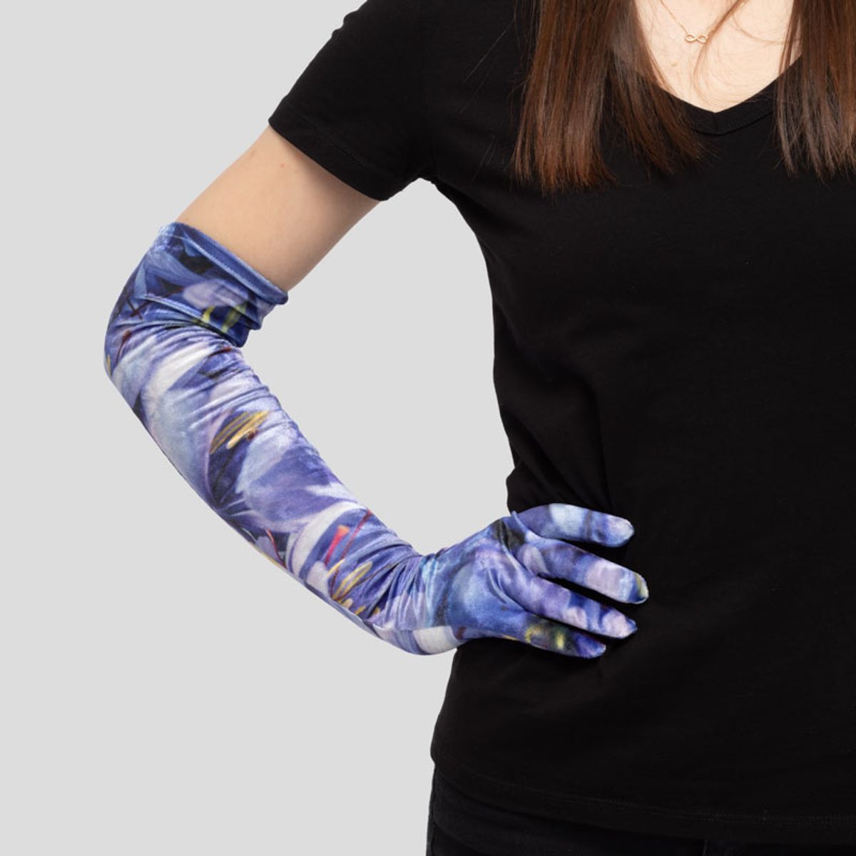 Long formal evening sales gloves