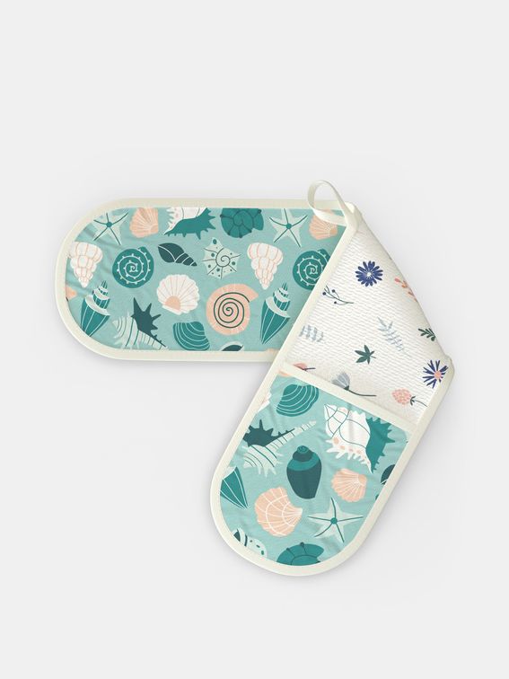 custom double oven gloves