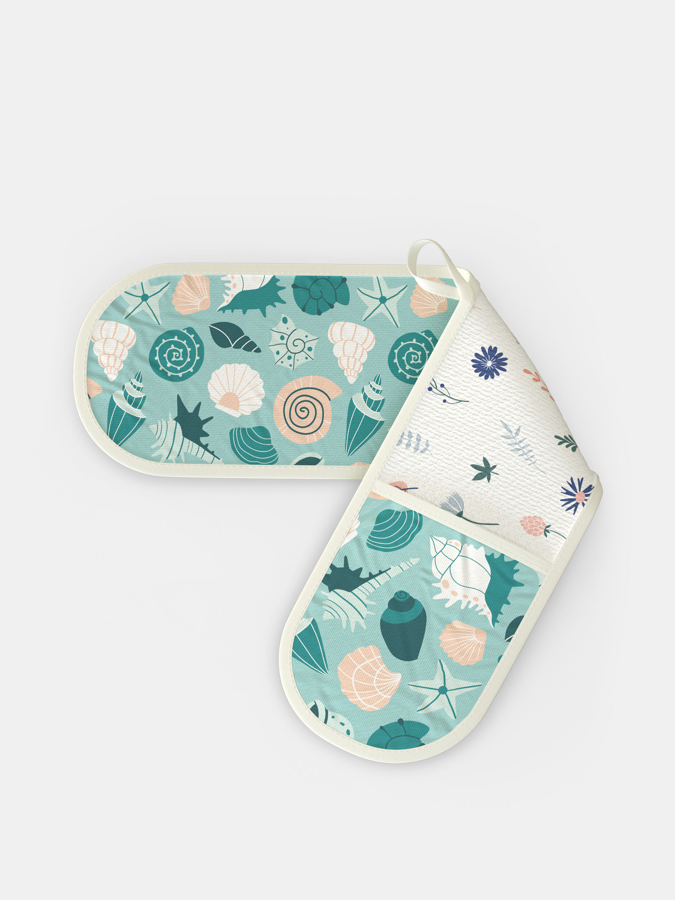 Doppelte Ofenhandschuhe designen und drucken lassen