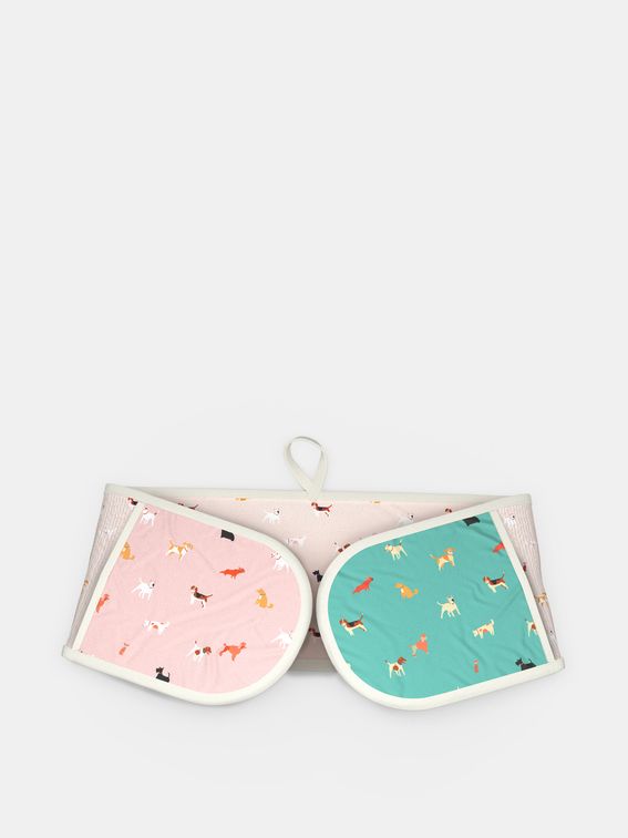 personalized double oven gloves