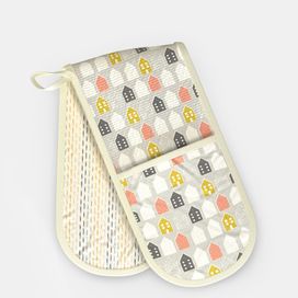 bedrukte dubbele ovenwant