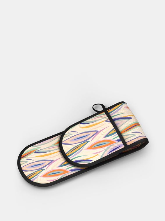 personalized double oven gloves