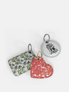 Premium Painted Edge Keyring