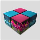 custom pouf