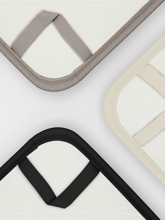 custom pot holders feature hanging loop