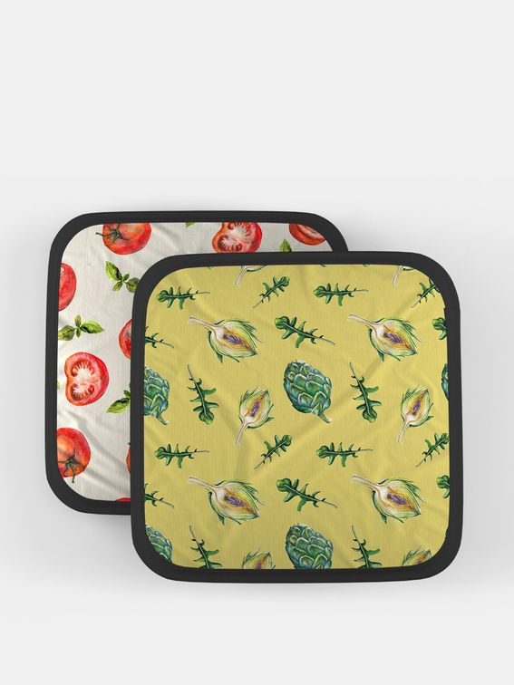 custom pot holder dish pad