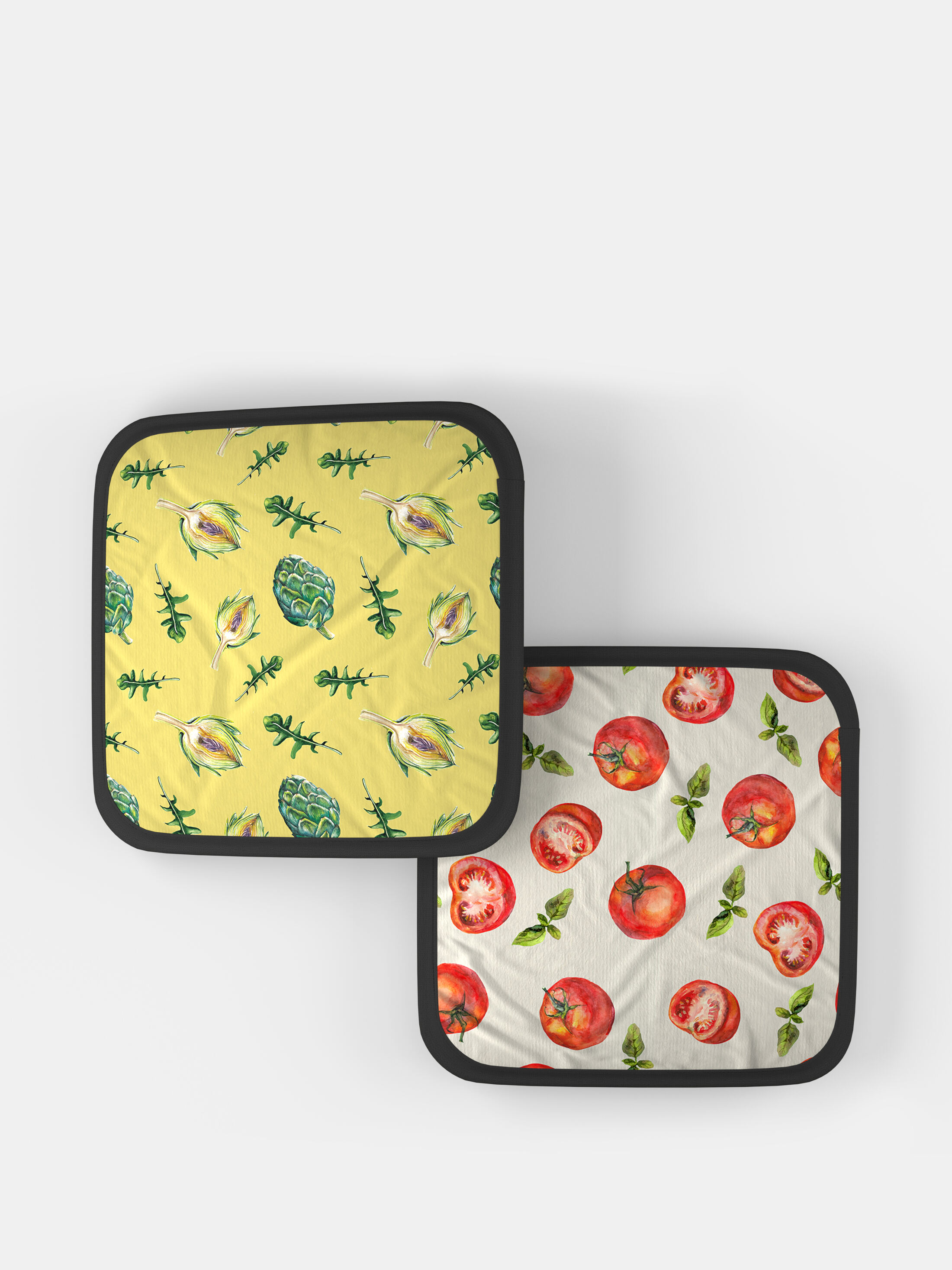 custom pot holders and dish pad rest