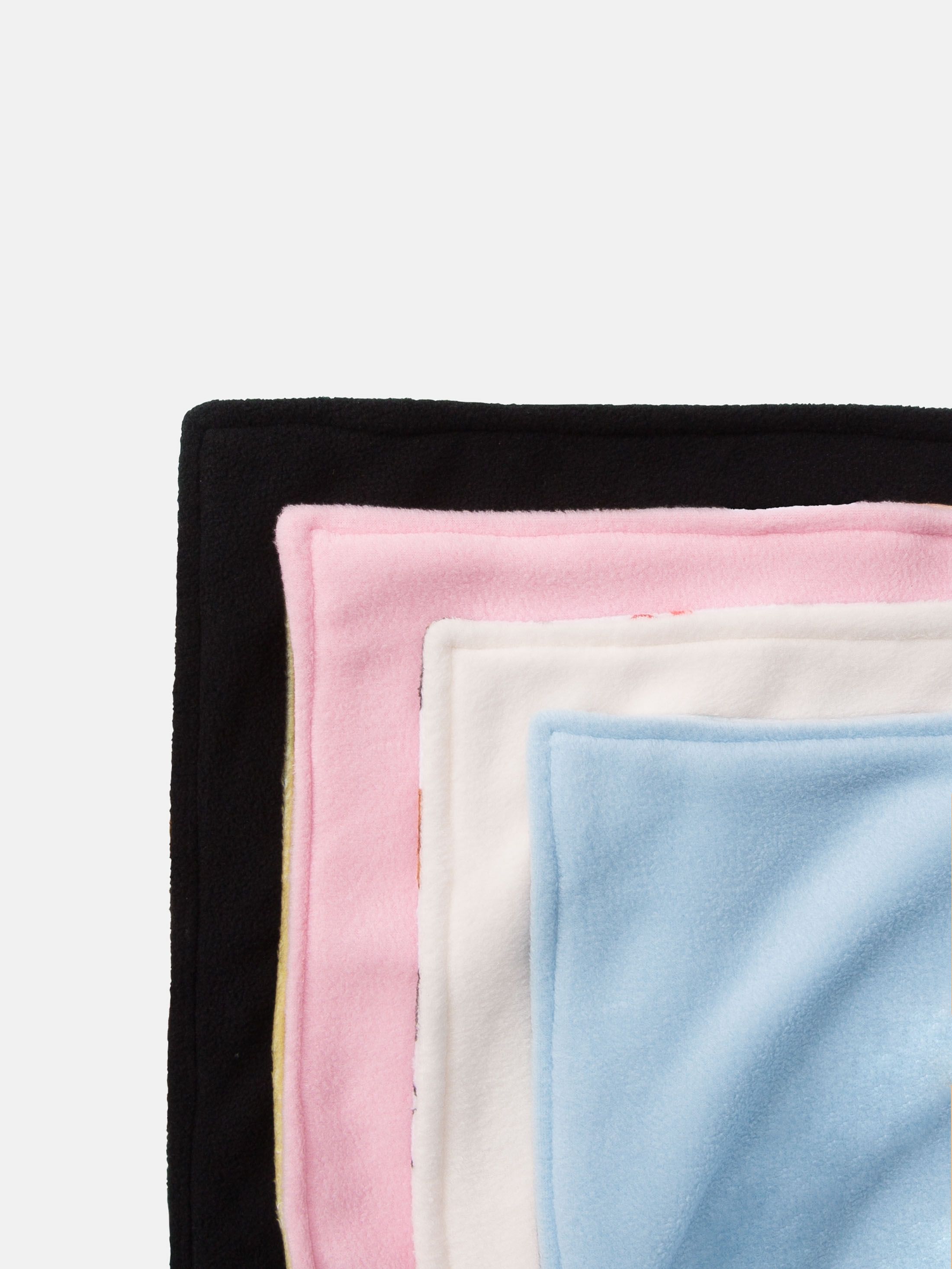 custom blanket backing colour options