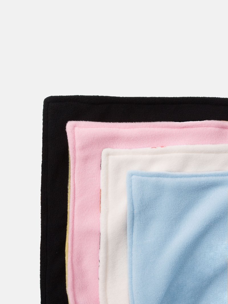 vier kleuren gepersonaliseerde dekens