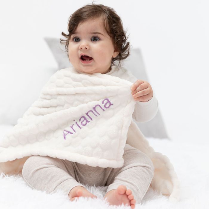 Personalised embroidered Baby Blankets