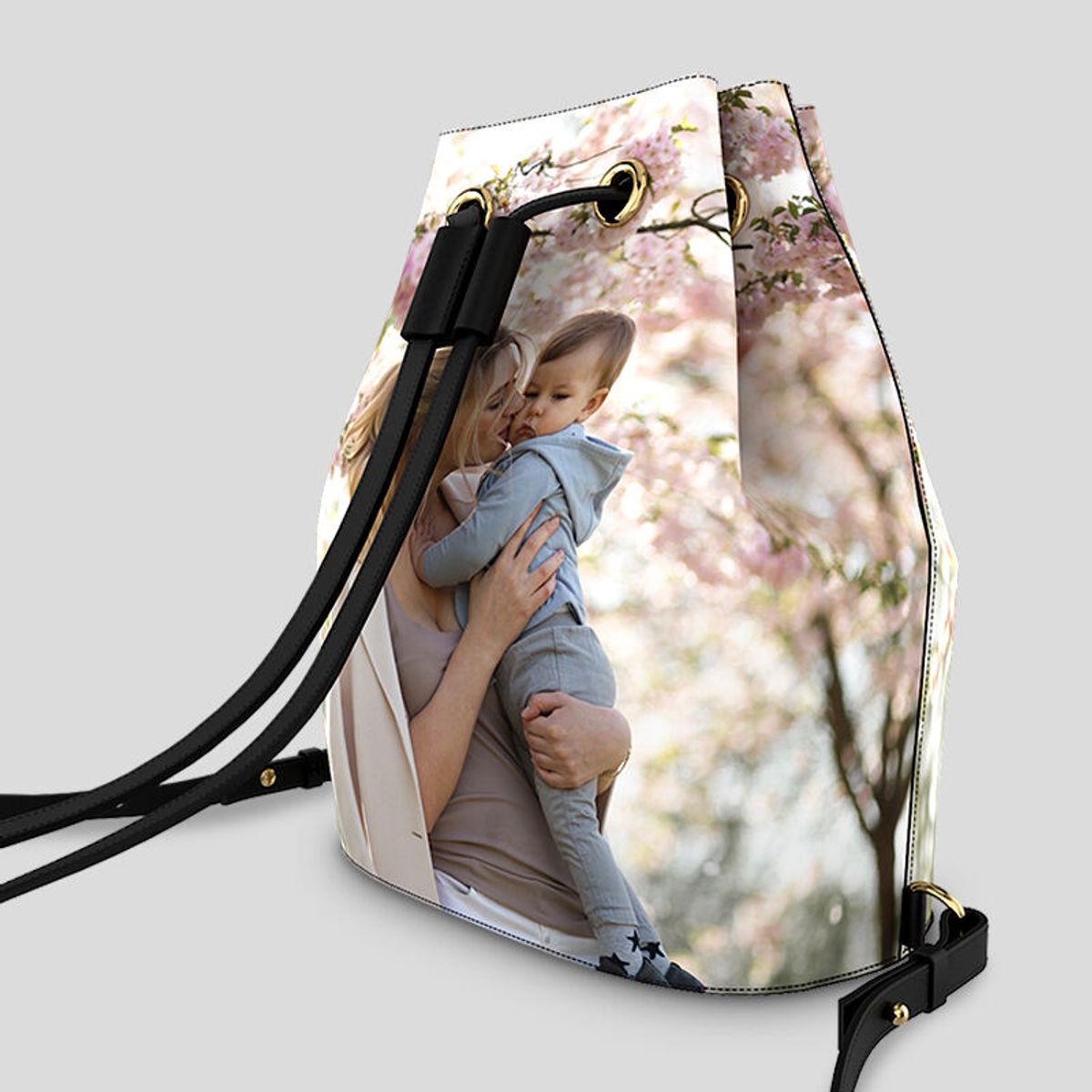 Personalised Drawstring Backpack. Custom Drawstring Backpack