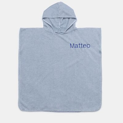 personalised poncho towel