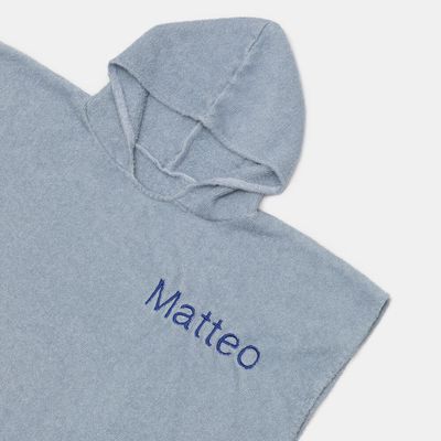 personalized poncho towel