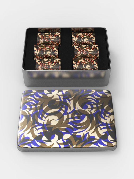 プリント ウォッカグラス