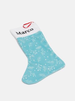 christmas stocking polar bear design