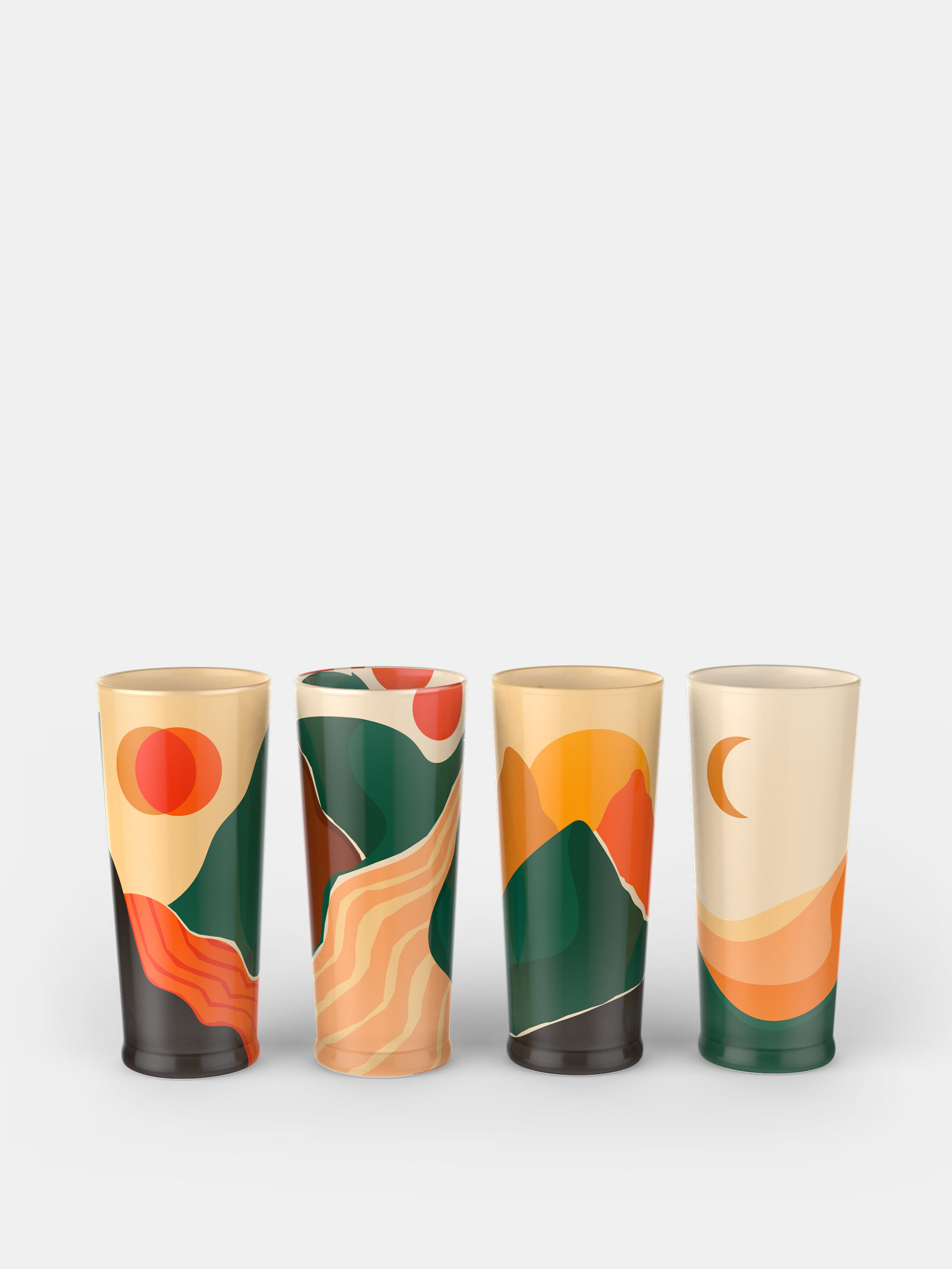 juego de vasos de cerveza personalizados