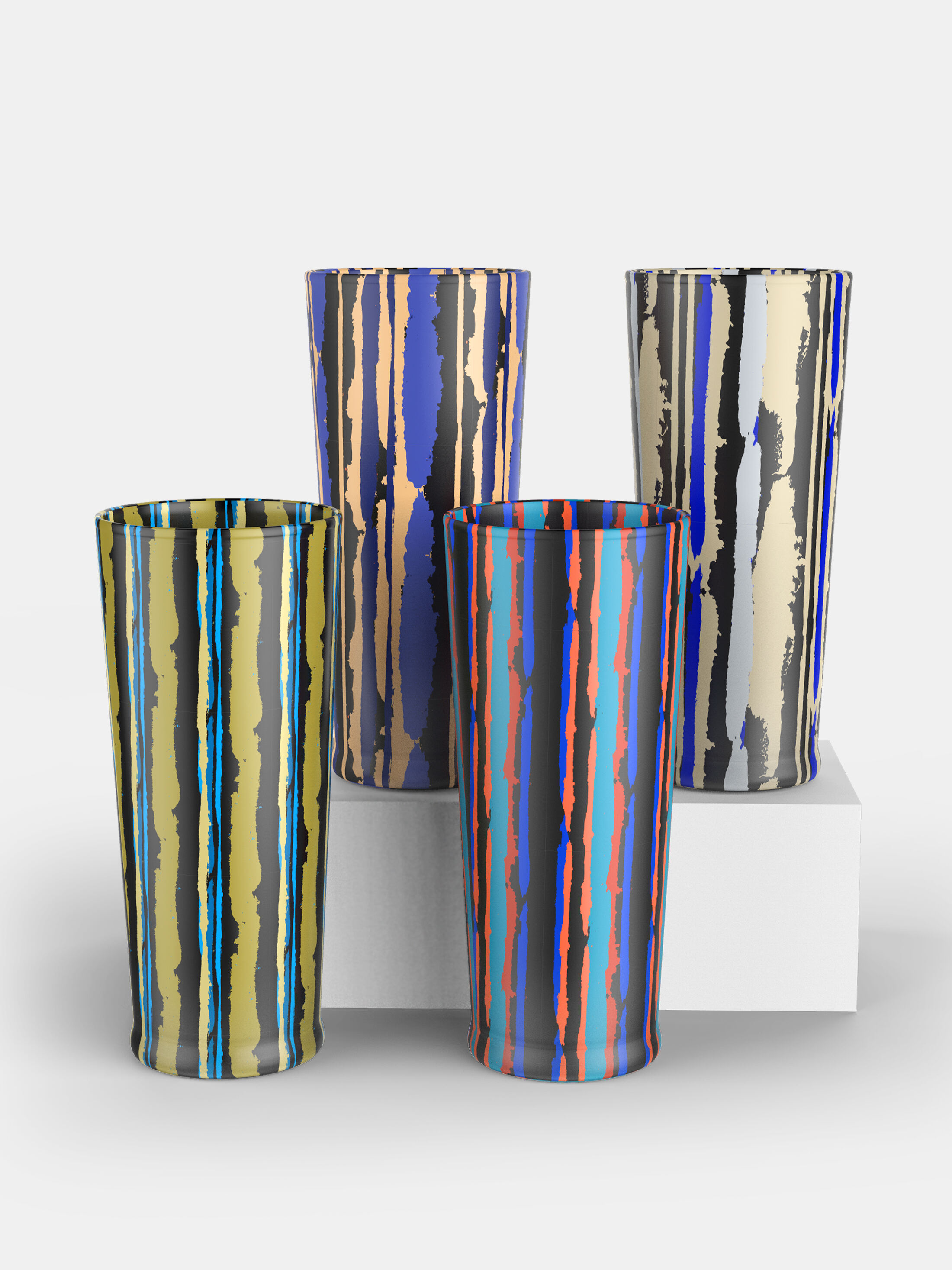 Egendesignade ölglas