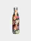 Custom insulated water bottle with floral design