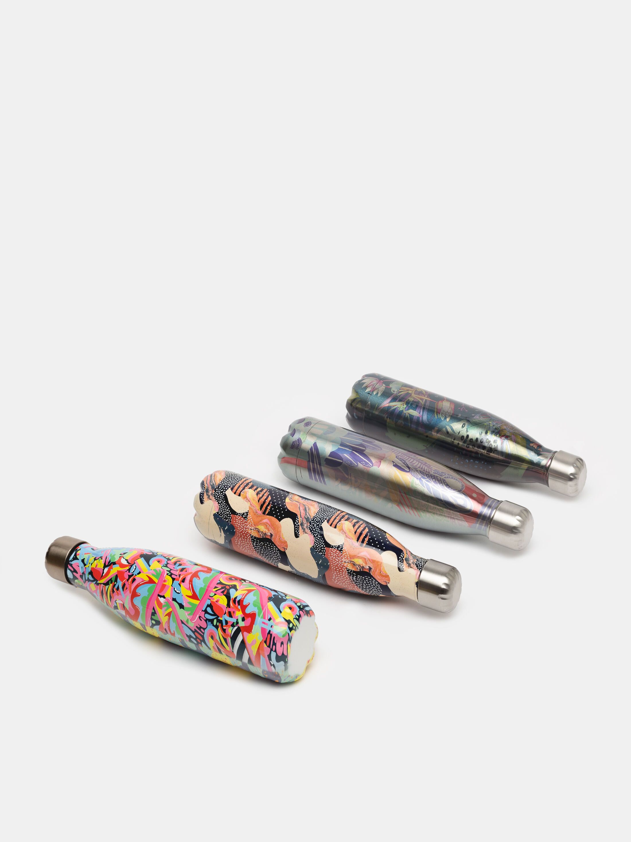 design custom drinks bottle side by side