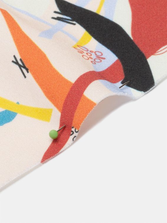 custom print Cotton Satin fabric Natural fabric