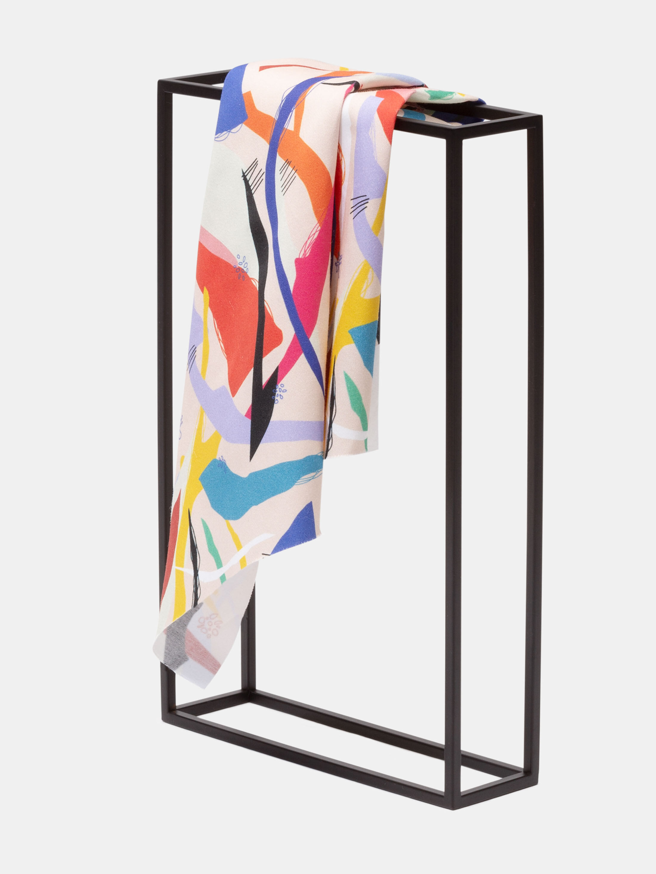 Algodón natural Satén impreso