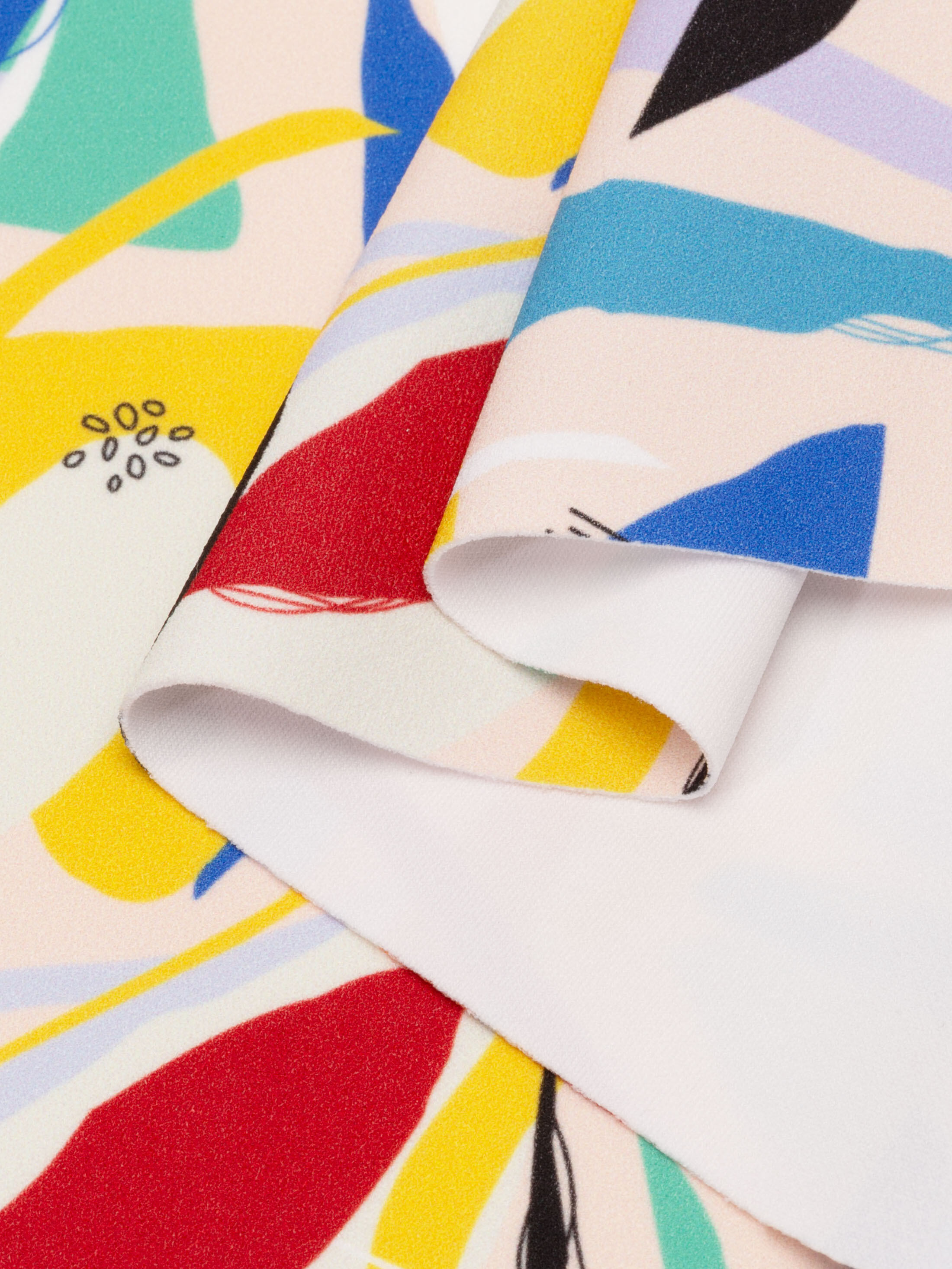 scuba crepe fabric UK customised printing