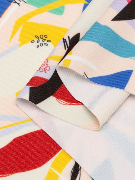 custom-printed lycra heavy matte