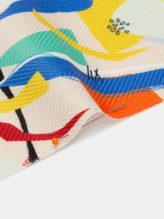 Cotton LV Designs Printed Fabric, Digital Prints, Multicolour