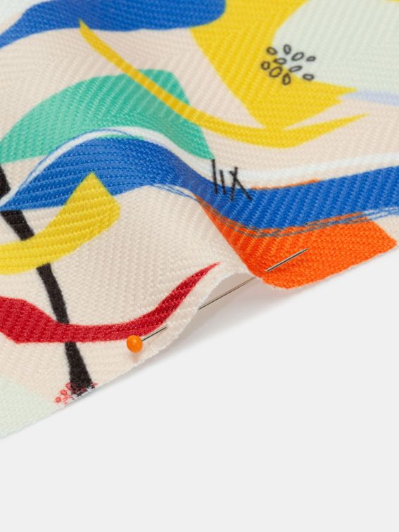 stampa tessile tessuto Herringbone a spina di pesce