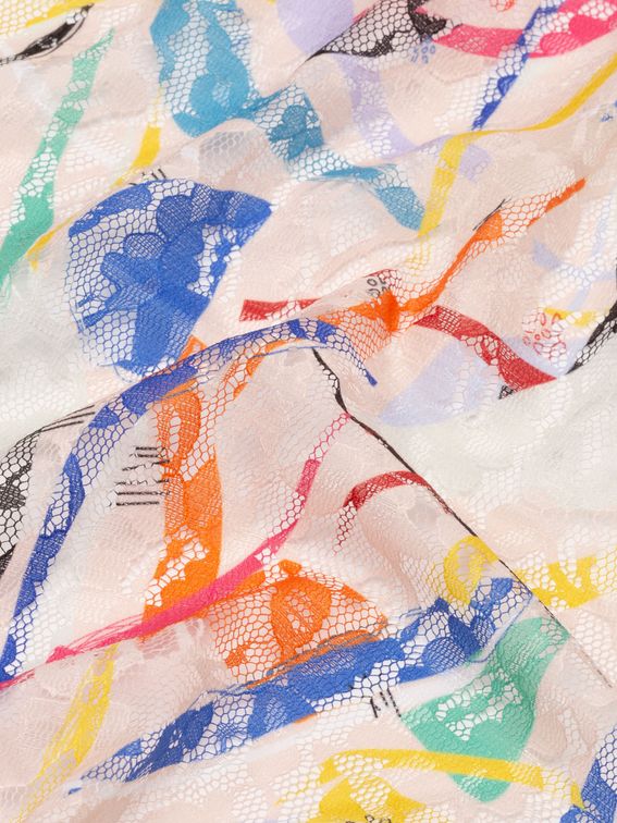 Stampa su Pizzo Blossom Lace