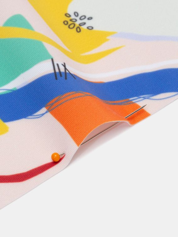 custom Slinky Lycra elastane fabric printing weave details