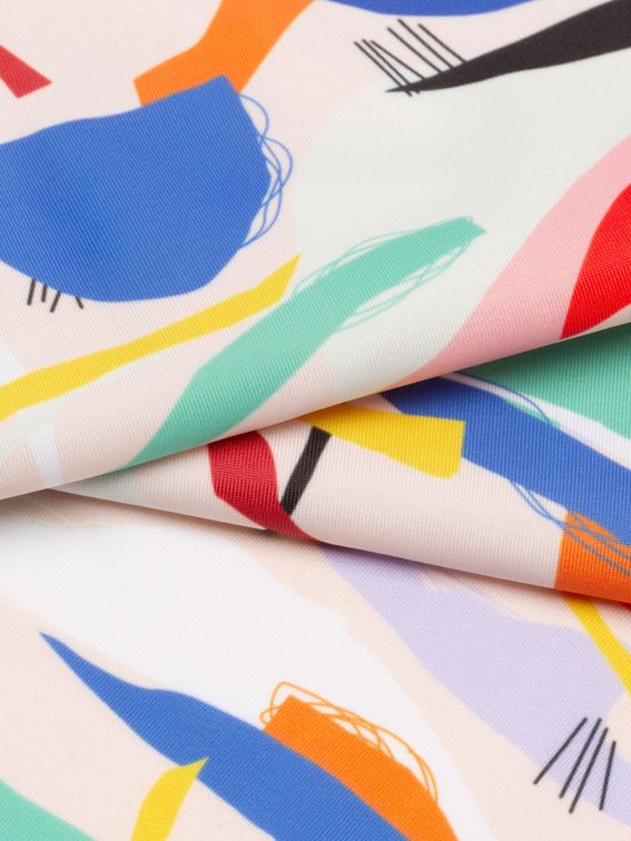 custom Spandex Lycra fabric fold details buy online