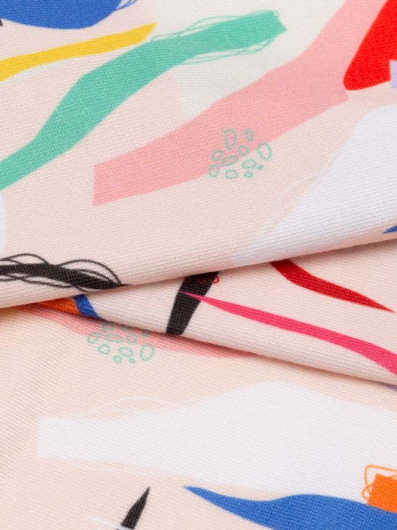 print on soft fashion jersey