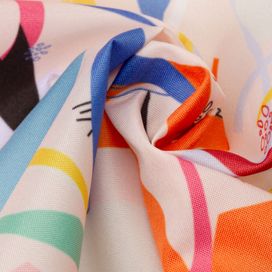 エラ ウォータープルーフ 布プリント