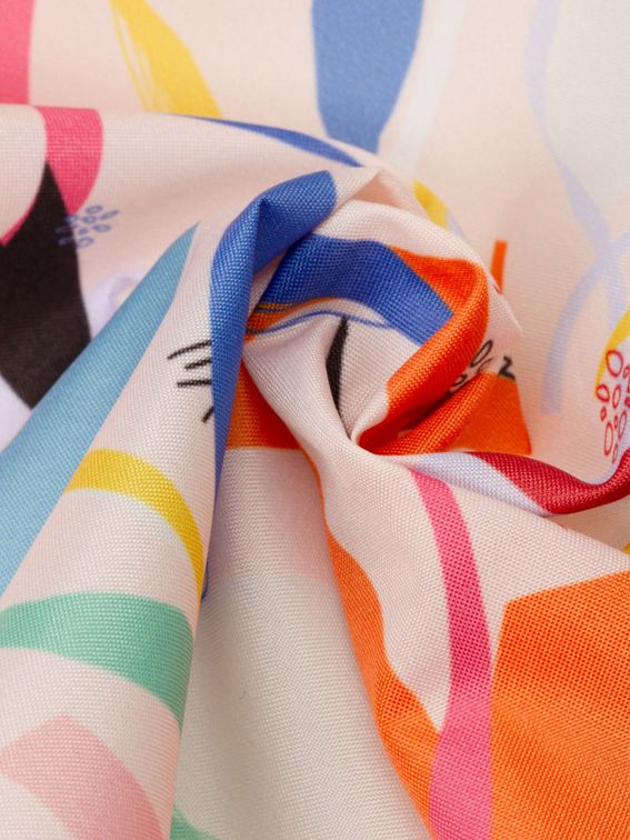 Bedrukken van Ella Waterproof stof waterdruppels