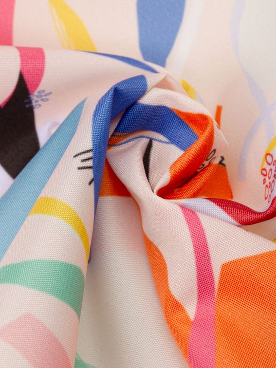 Tissu imperméable Ella imprimé avec votre design