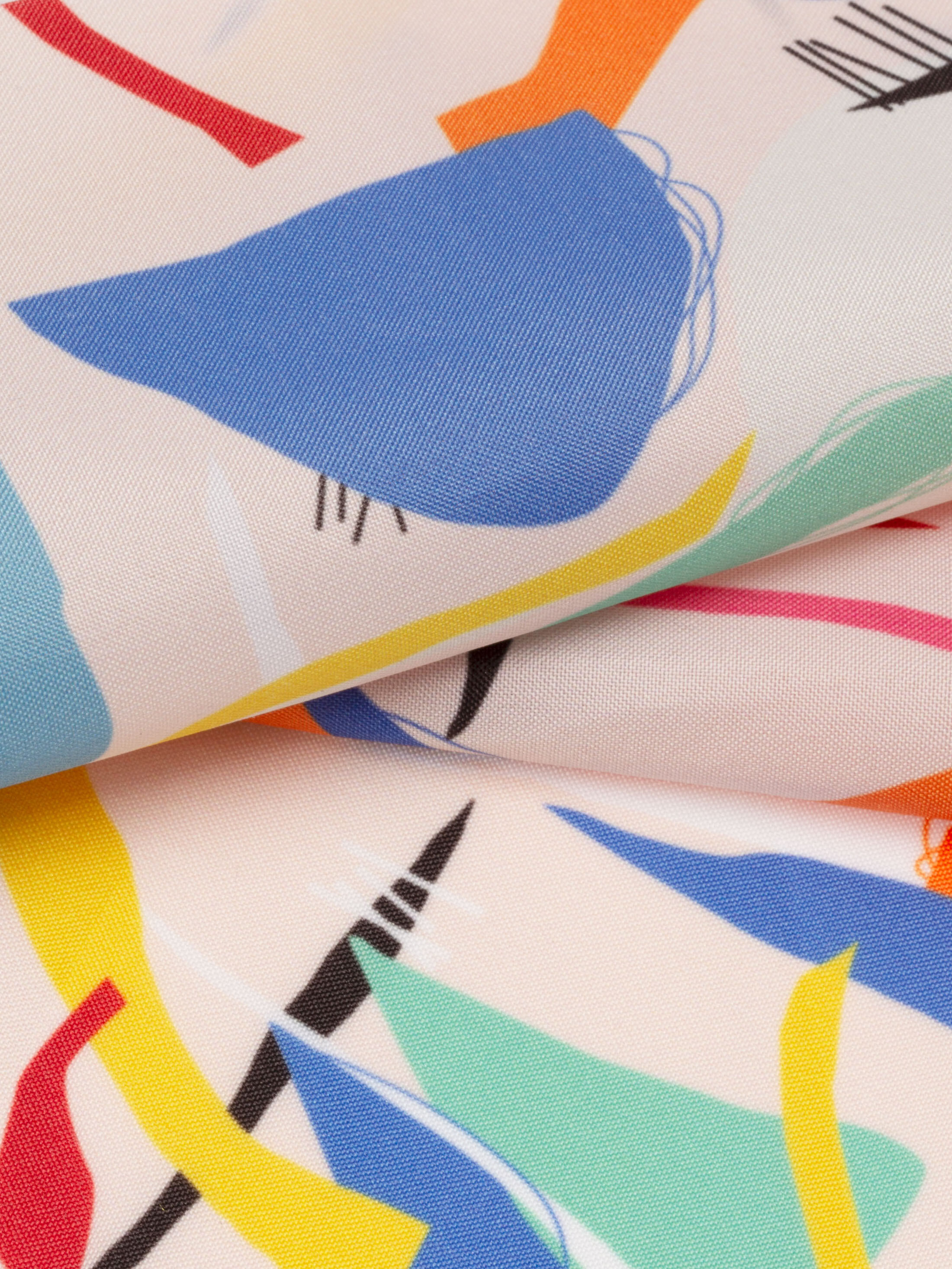 print on Ella Waterproof fabric pinned