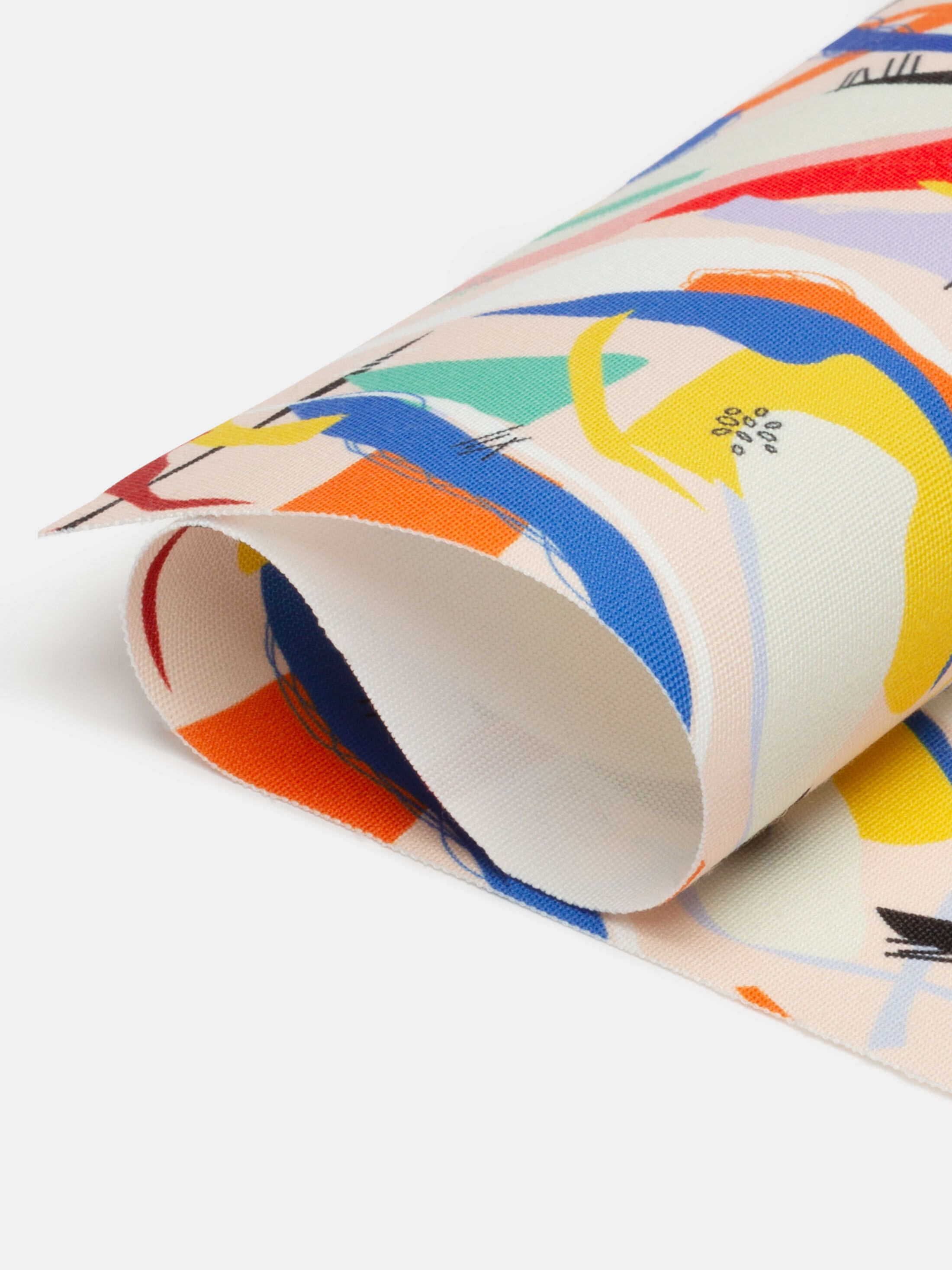 custom printed canvas fabric designer pattern