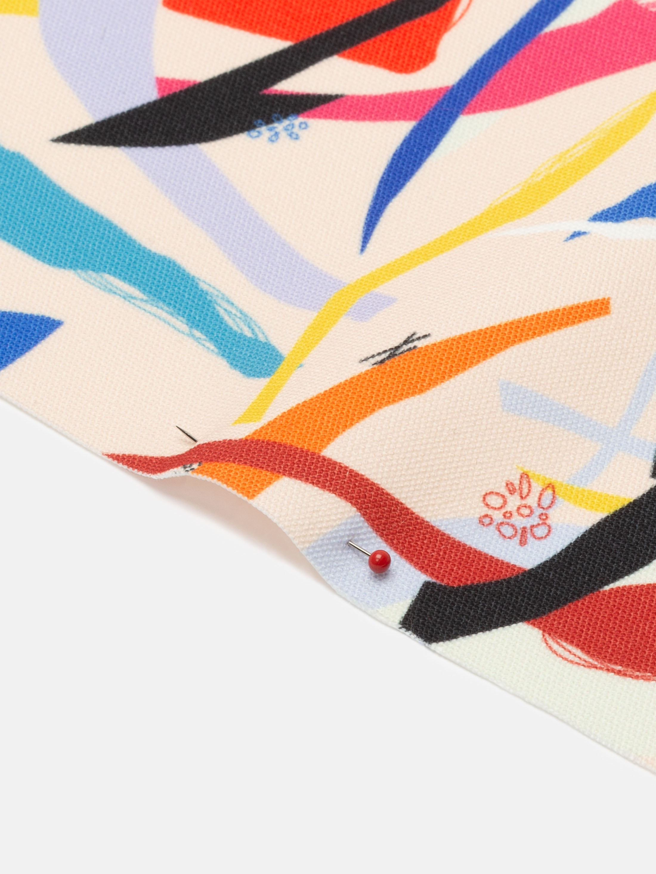 pleated surface canvas product