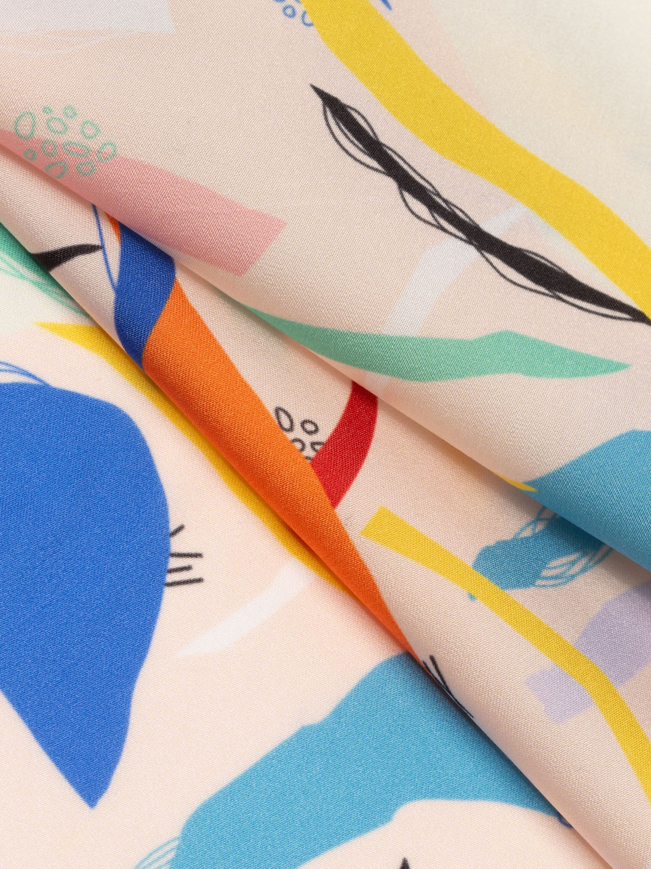 custom print Silk Sensation fabric