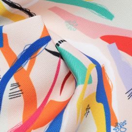 custom printed canvas fabric