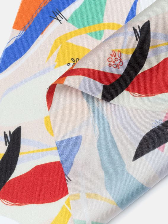 silk twill material