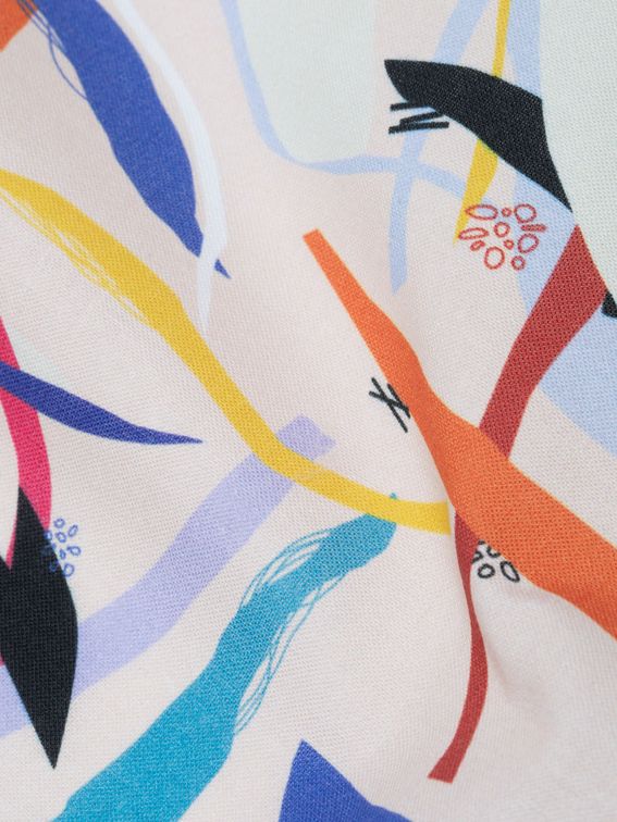 white Cotton Calico Fabric Lead image