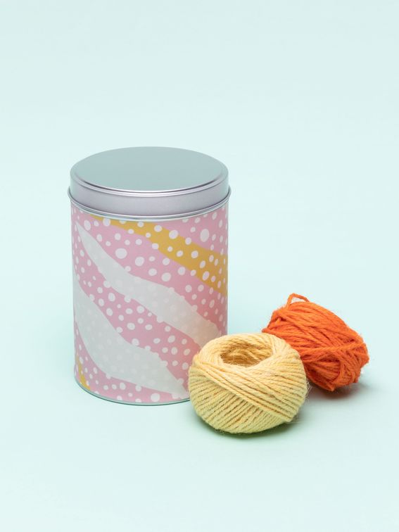 sweetie tin cylinder