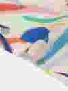 digital printing on Pima Lawn fabric pinned corner