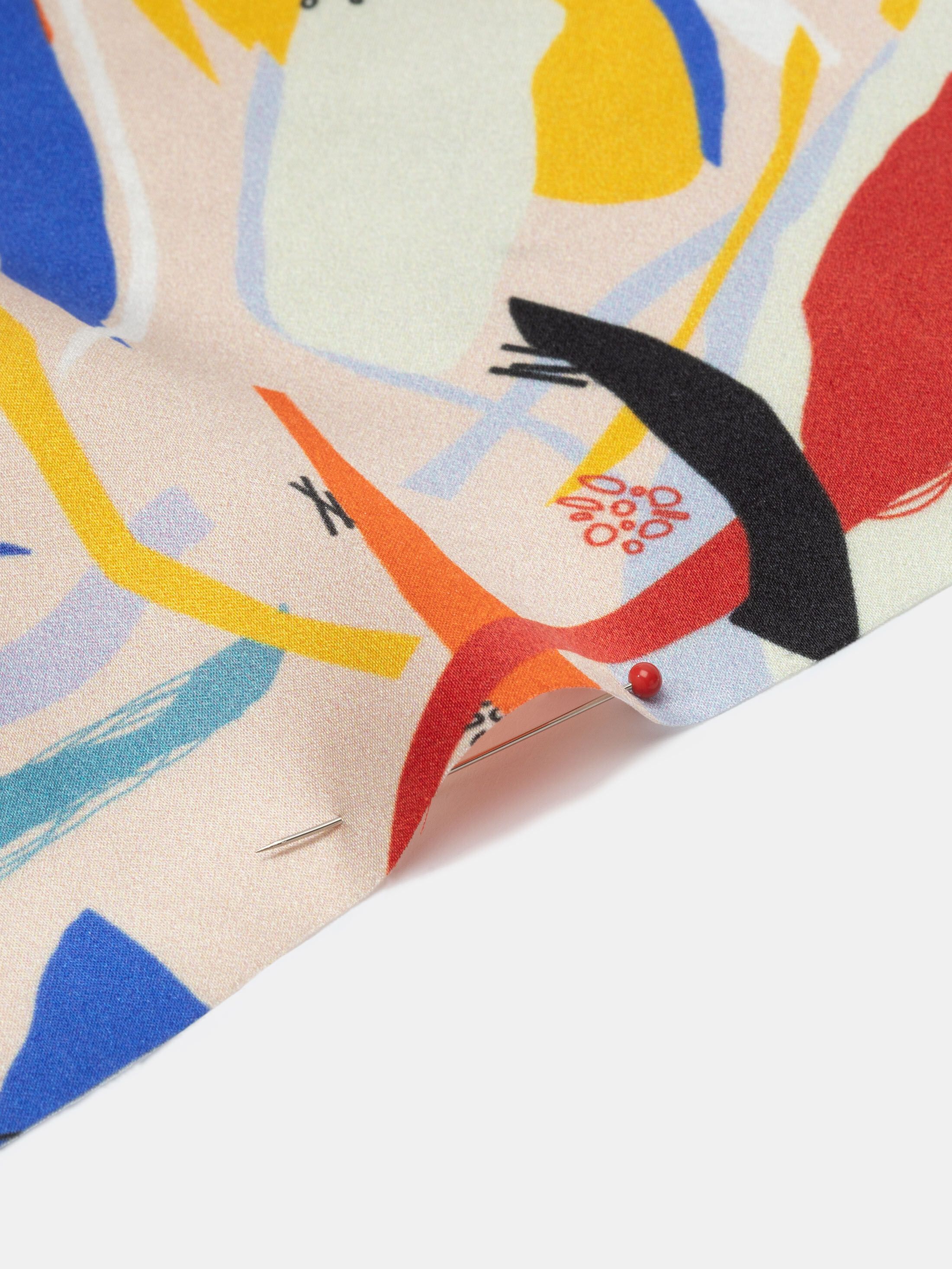 custom-made silk satin 85 gsm