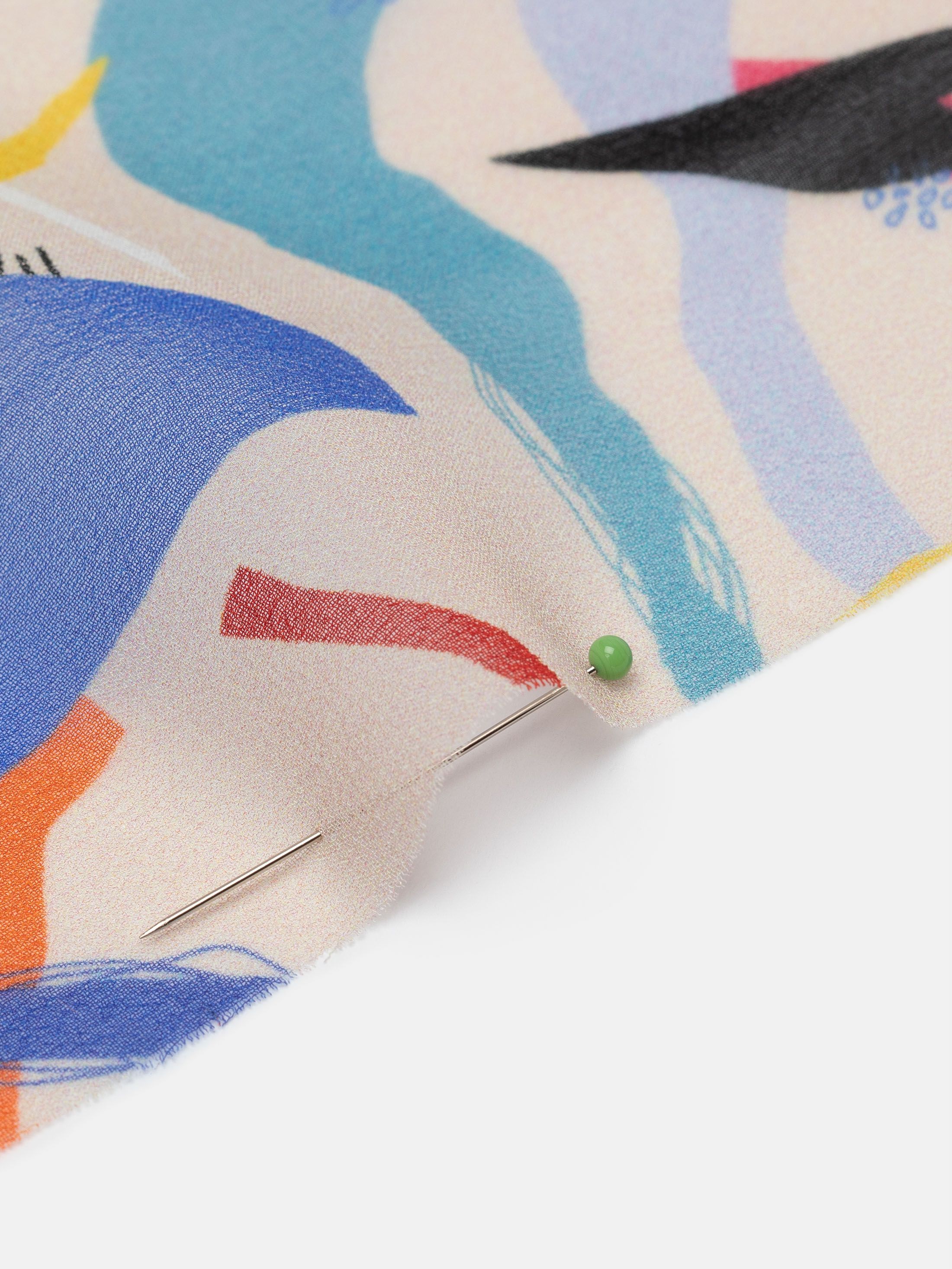 custom print Silk Georgette fabric online